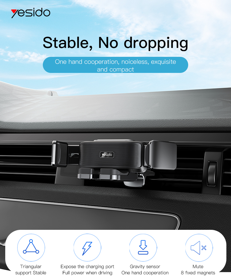 Yesido מעמד לרכב Gravity car holder (C166)