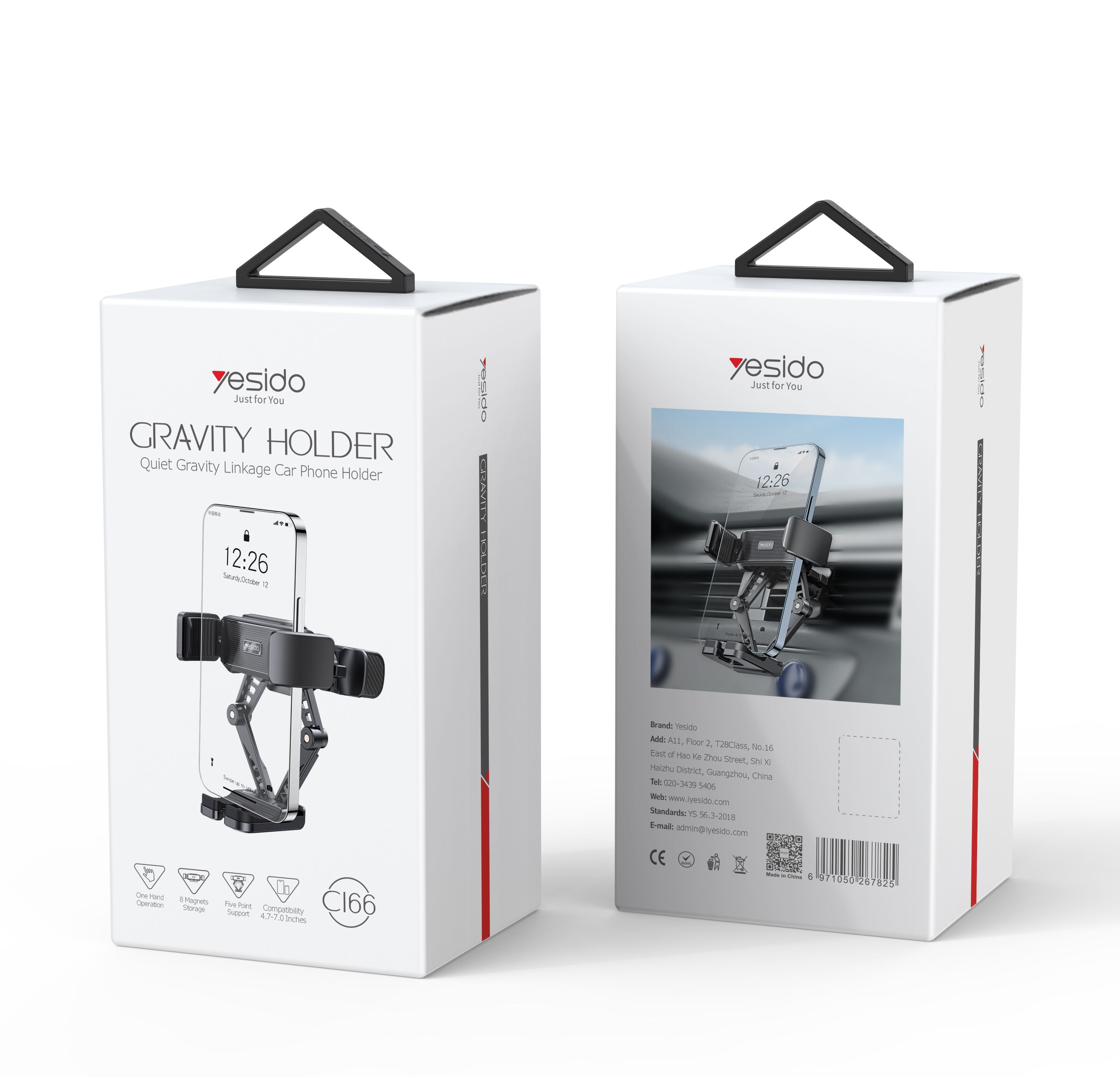 Yesido מעמד לרכב Gravity car holder (C166)