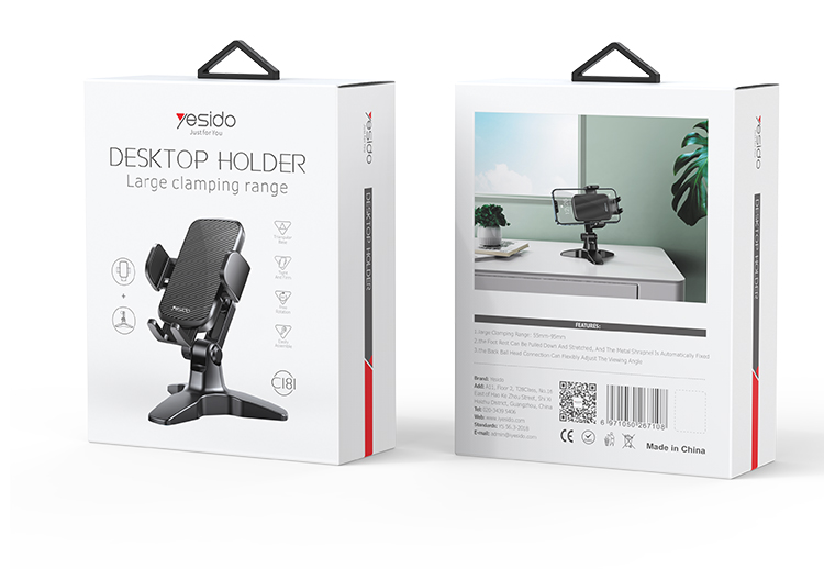 Yesido מעמד לרכב Table Using phone holder (C181)