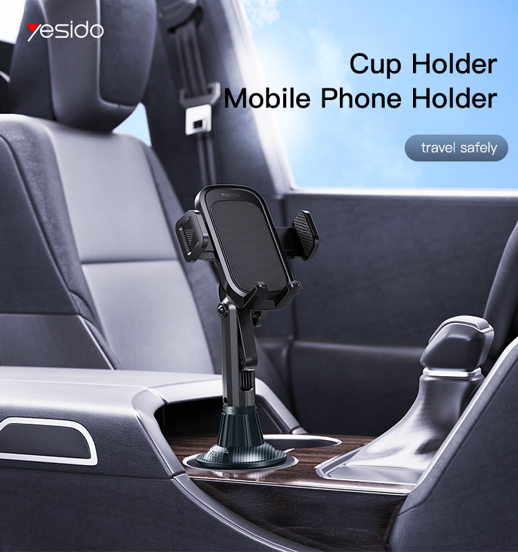 Yesido מעמד לרכב Car Cup Hole Phone Holder (C195)