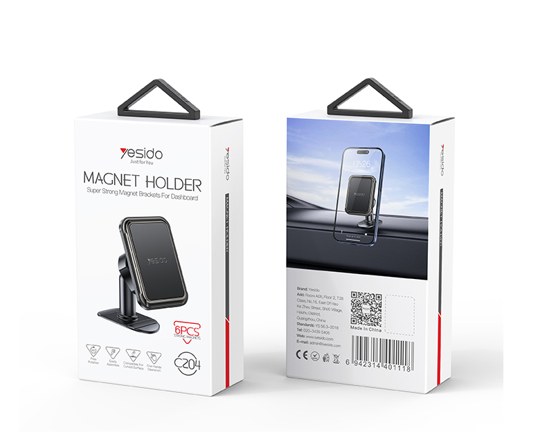 Yesido מעמד לרכב Magnetic Phone Holder (C204)