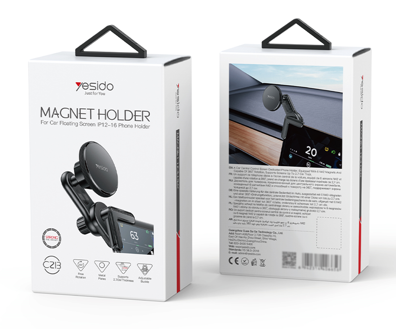 Yesido מעמד לרכב Magsafe Magnetic Car holder (C213)