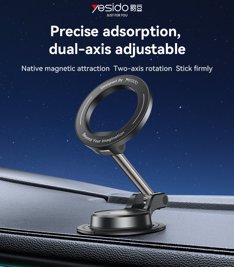 Yesido מעמד לרכב Magsafe 360 rotating magnetic holder (C218)