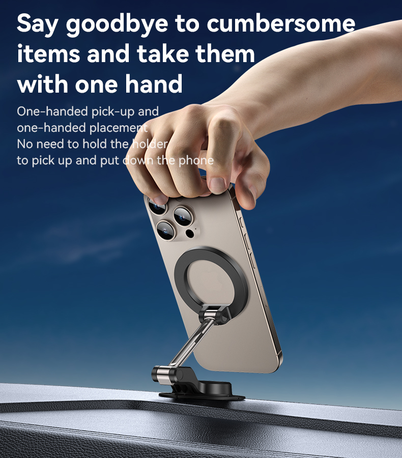 Yesido מעמד לרכב Magsafe 360 rotating magnetic holder (C218)