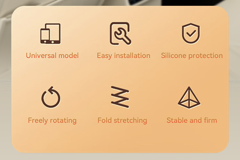 Yesido מעמד לרכב Folding telescopic car rear pillow (C294)