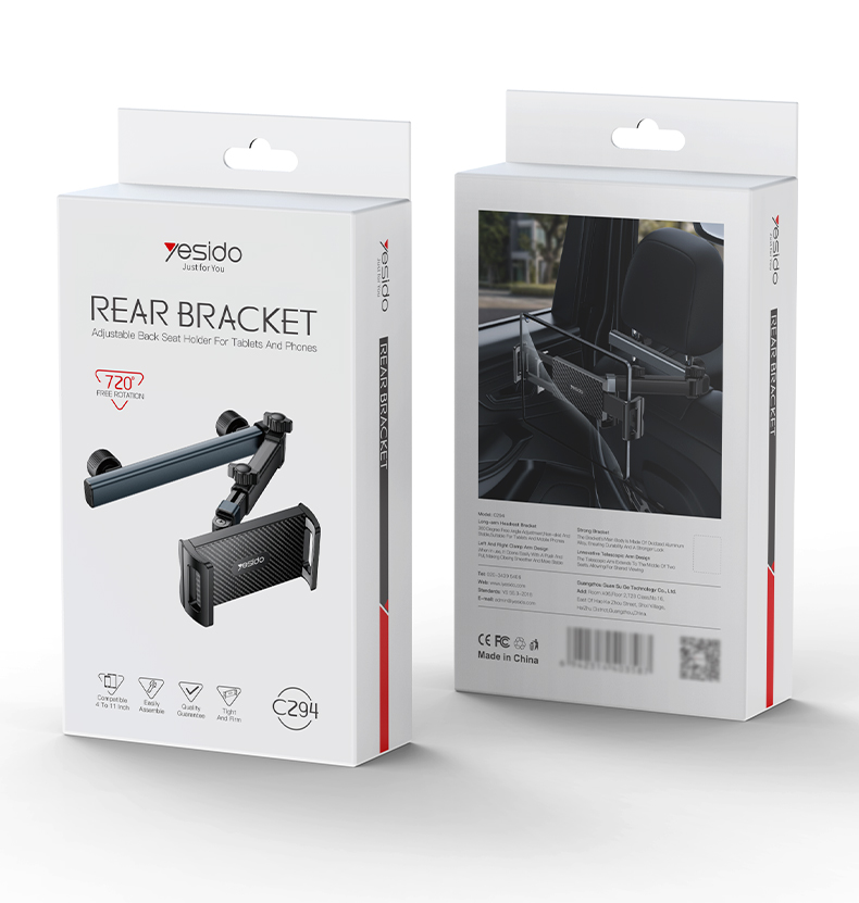 Yesido מעמד לרכב Folding telescopic car rear pillow (C294)