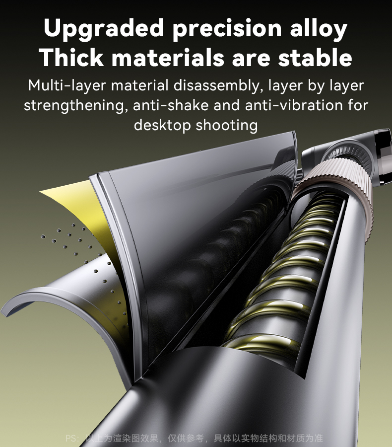 Yesido מעמד לרכב Desktop dual-purpose live broadcast phone holder (C297)