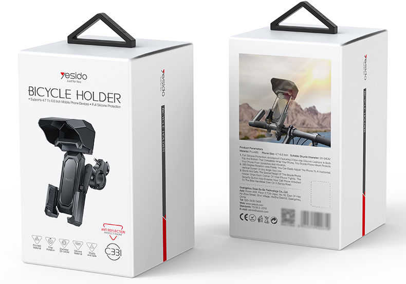 Yesido מעמד לרכב Bicycle Phone Holder (C331)