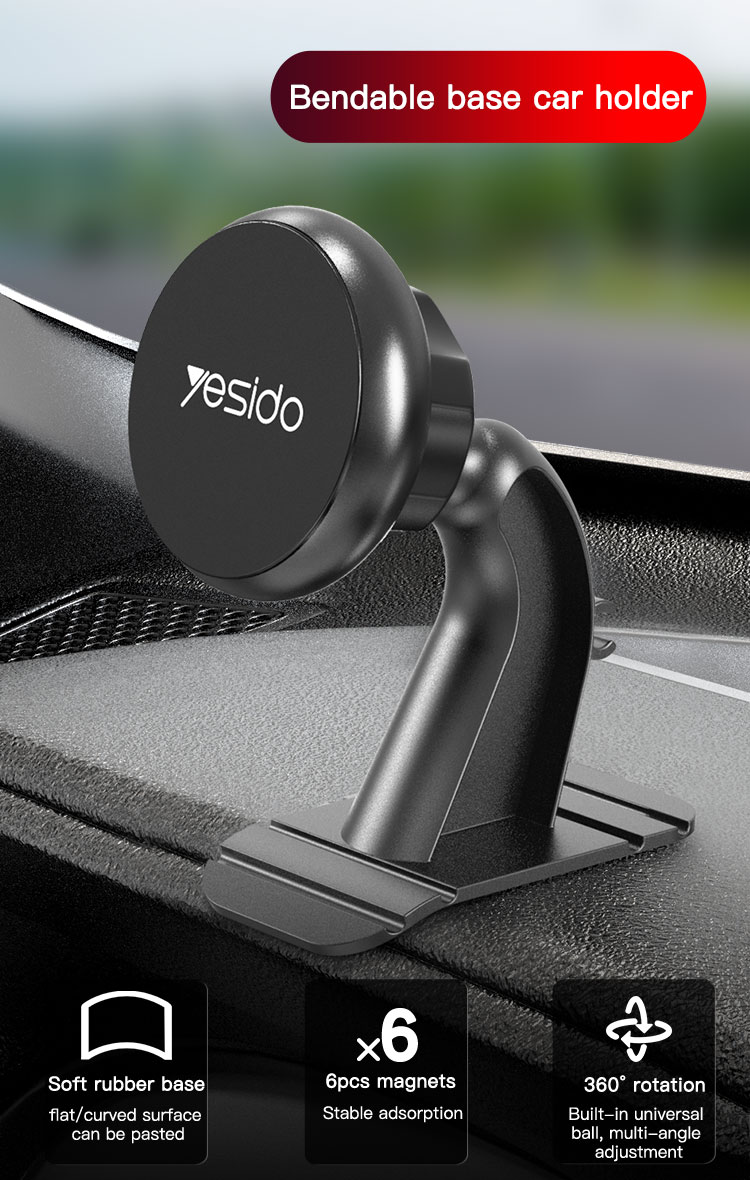 Yesido מעמד לרכב Magnetic 
Car Holder (C91)