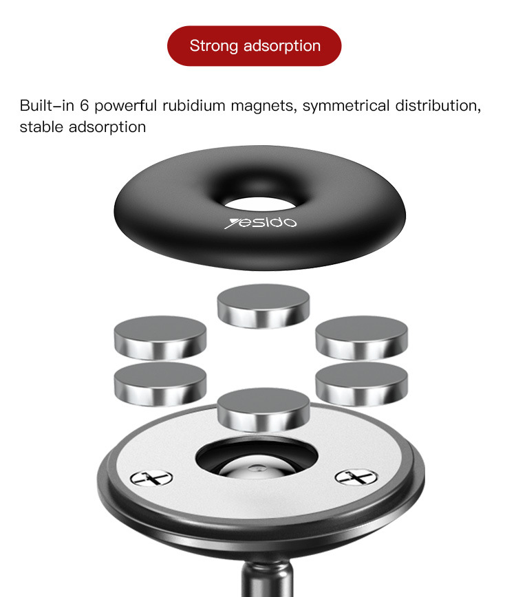 Yesido מעמד לרכב Magnetic 
Car Holder (C93)
