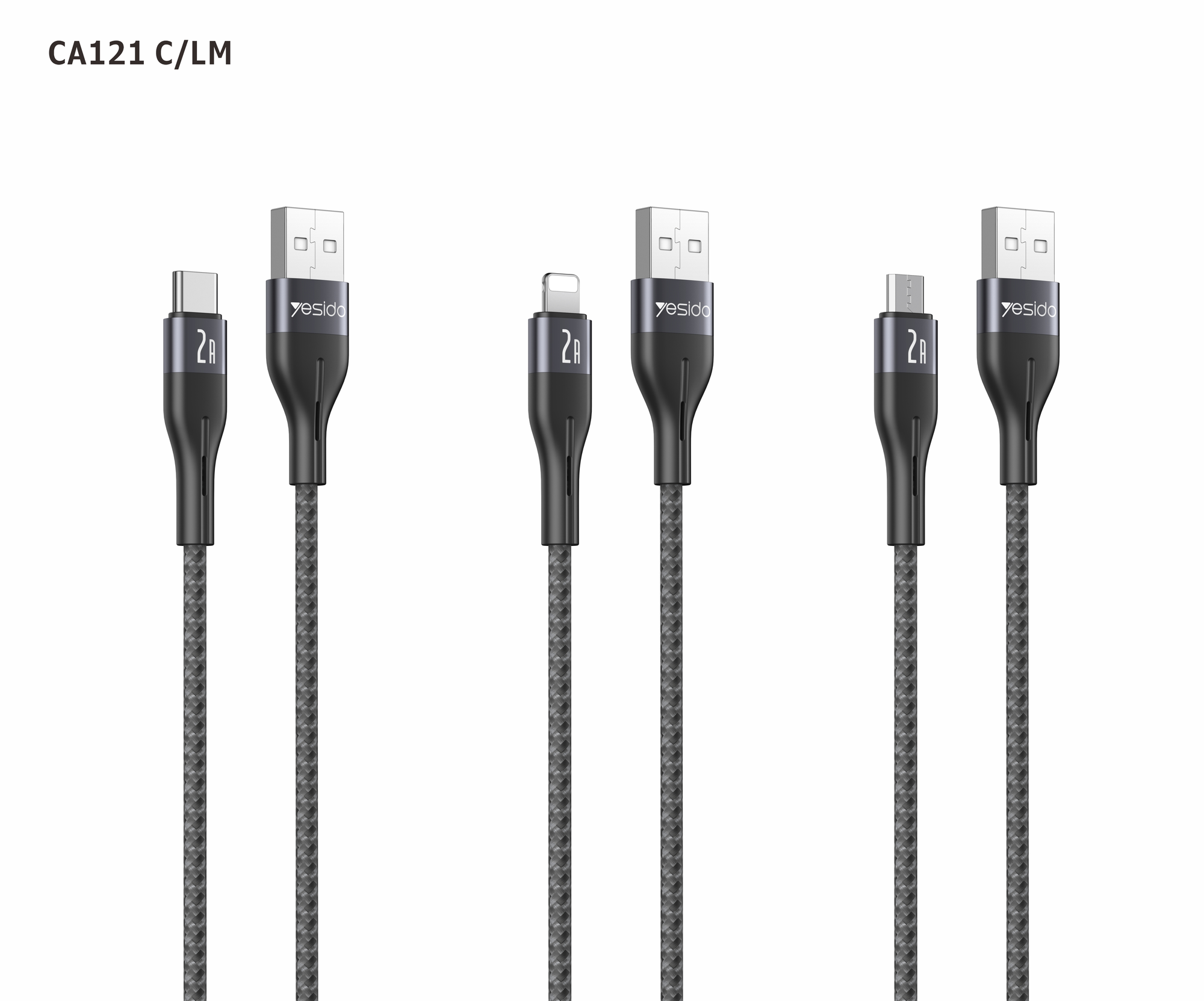 Yesido כבל USB Data Cable
1M (CA121-MICRO)