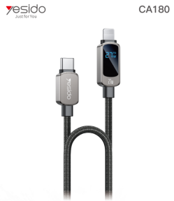 Yesido כבל C-L 27W  LED display  data cable (CA180)