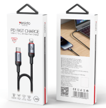 Yesido כבל C-L 27W aluminum alloy  data cable
1.2M (CA182)