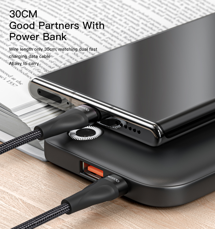 Yesido כבל 45W Dual Type - C
30 CM (CA83)