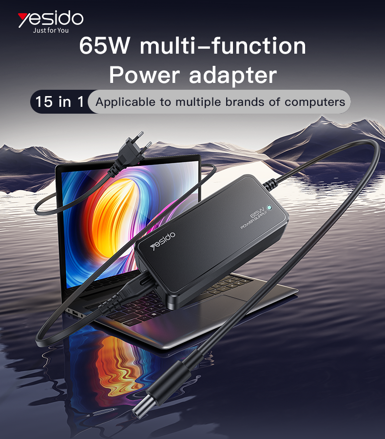 Yesido מטען לבית Laptop Charger Set-EU (CG11E)