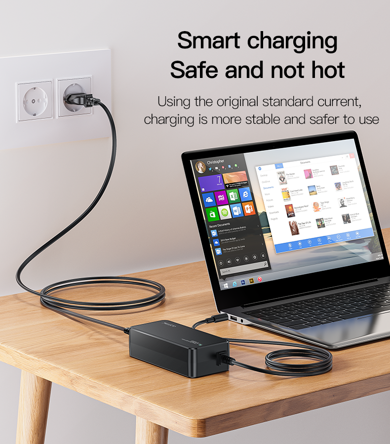 Yesido מטען לבית Laptop Charger Set-EU (CG11E)