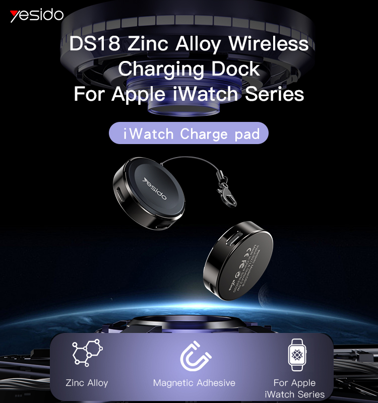 Yesido מטען אלחוטי Wireless Apple Watch Charger (DS18)