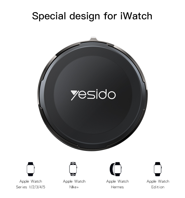 Yesido מטען אלחוטי Wireless Apple Watch Charger (DS18)