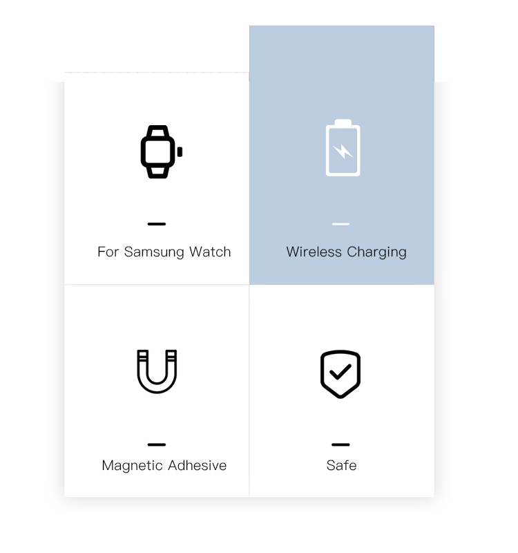 Yesido מטען אלחוטי Wireless Samsung Watch Charger (DS19)