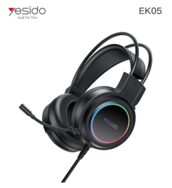Yesido אוזניות גיימינג Gaming Headset (EK05)