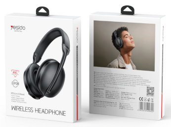 Yesido אוזניות בלוטות ANC Active Noise Cancelling Bluetooth Headphones (EP08)