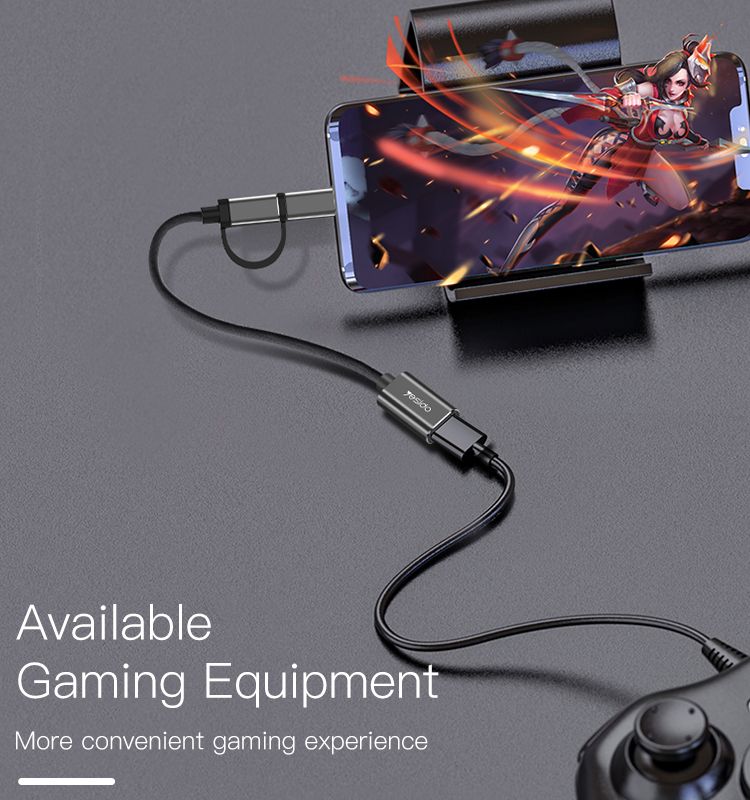 Yesido מתאם OTG 2IN1 OTG (GS02)