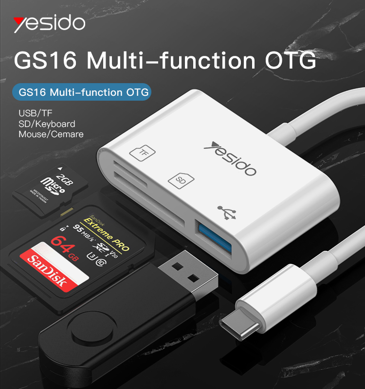Yesido מתאם OTG OTG adapter (GS16)