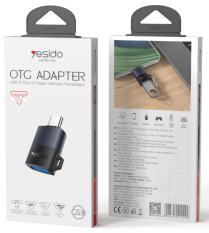 Yesido מתאם OTG OTG 
TYPE-C to USB-A (GS31)