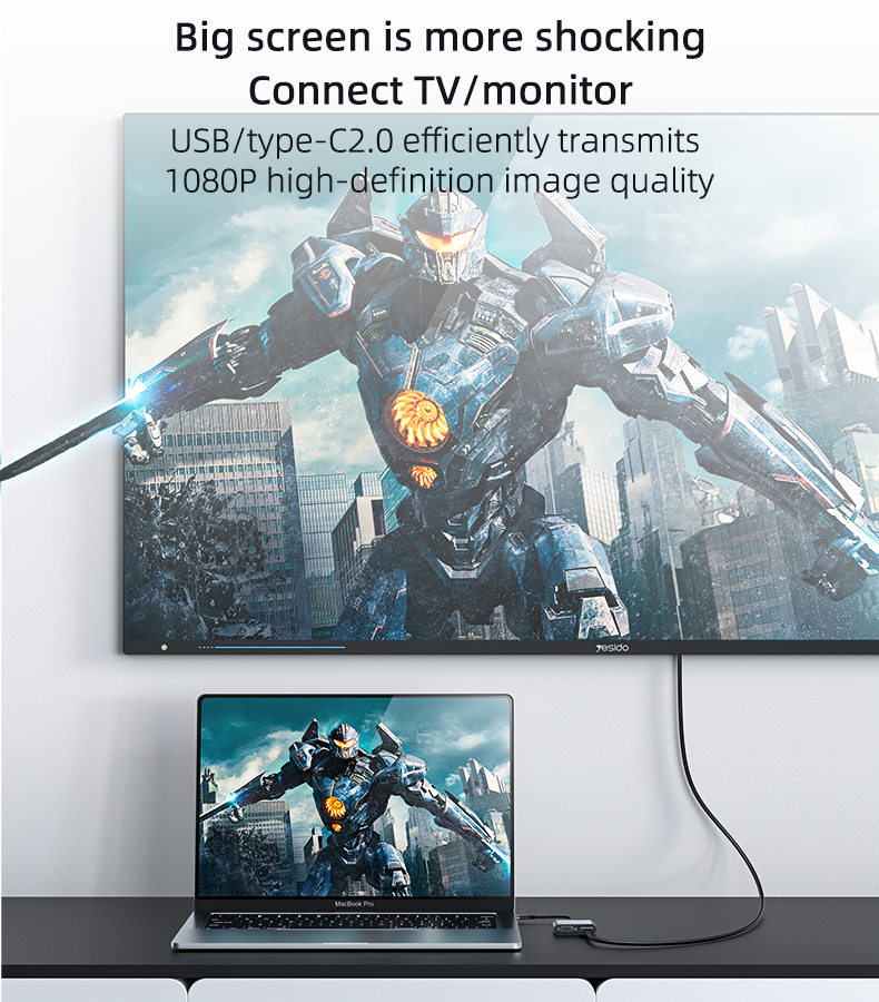 Yesido כבל HDMI HDMI CABLE (HM15)