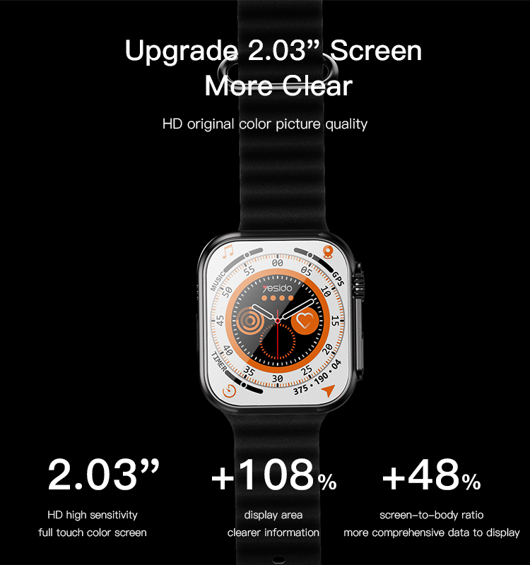 Yesido שעון חכם Smartwatch (IO20)