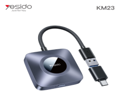 Yesido אביזר לרכב Wired to wireless carplay (KM23)