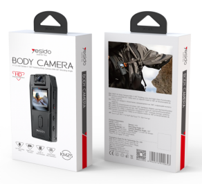 Yesido אביזר לרכב Body Camera (KM25)