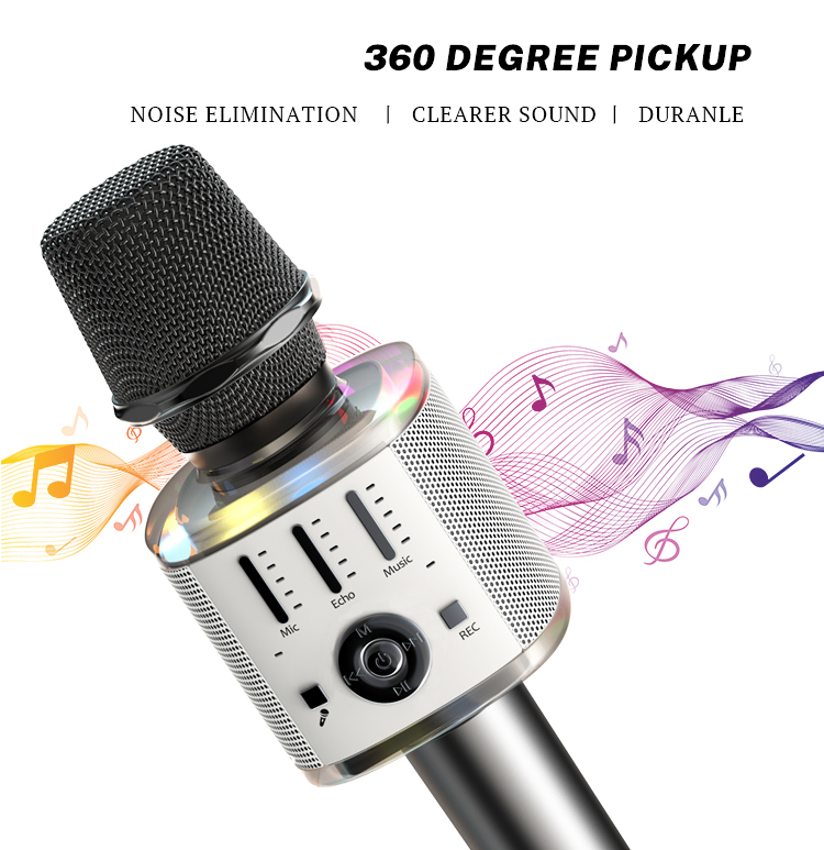 Yesido אביזר צילום Karaoke Microphone (KR10)
