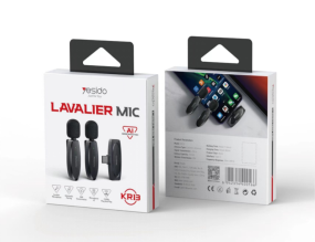 Yesido אביזר צילום Double Wireless Microphone (KR13)