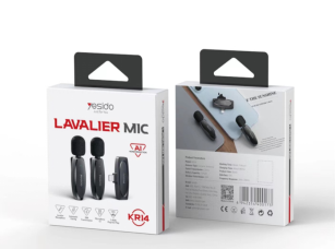 Yesido אביזר צילום Double Wireless Microphones (KR14)