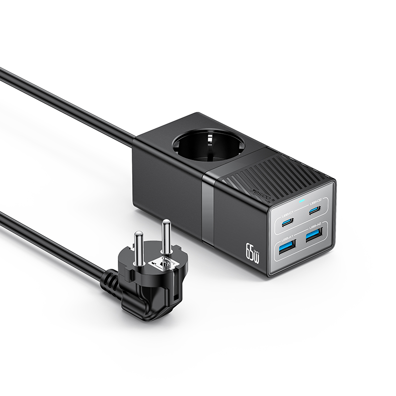 Yesido מטען לבית EU 65W Power Strip
1.5M (MC36)