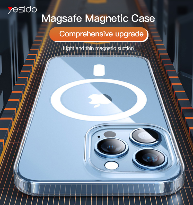 Yesido כיסוי 小防摔磁吸壳
Magnetic Crystal Series     Transparents
MAGSAFE
ANTI-BROKEN TPU+PC (PC03)