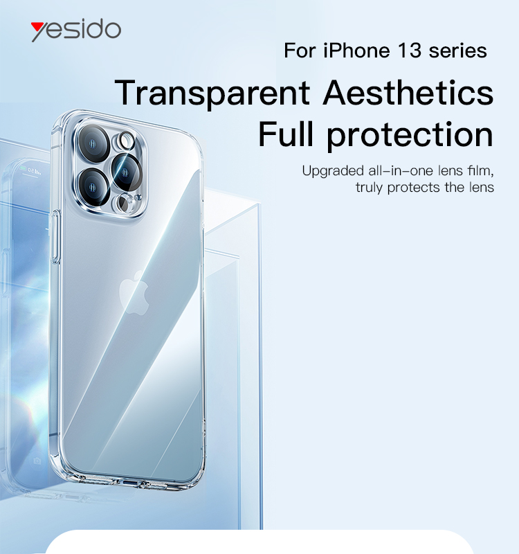 Yesido כיסוי 高透防摔磁吸壳
MAGSAFE
ANTI-BROKEN (PC04)