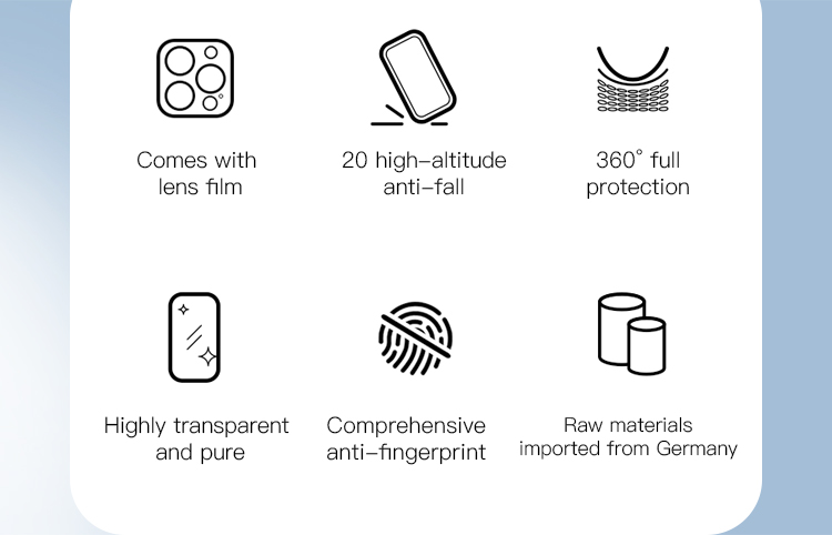 Yesido כיסוי 高透防摔磁吸壳
MAGSAFE
ANTI-BROKEN (PC04)