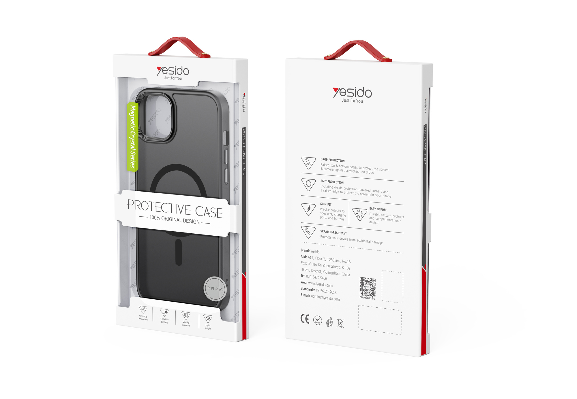 Yesido כיסוי 肤感磁吸壳
Magsafe+Skin
 Feel Scrub Series                        BLACK/BLUE/PURPLE (PC06)