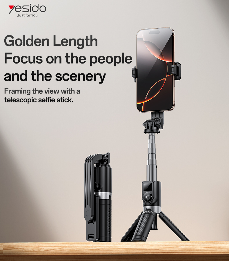 Yesido אביזר צילום Mini Selfie Stick (SF22)