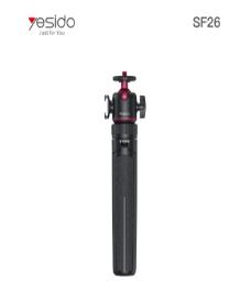 Yesido אביזר צילום Ball head telescopic tripod (SF26)