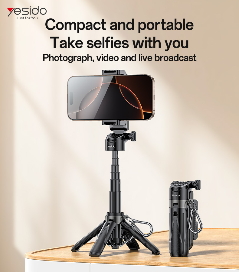 Yesido אביזר צילום MINI BT Selfie Stick (SF29)