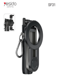Yesido אביזר צילום Magnetic + Clip 
Mini Selfie Stick (SF31)