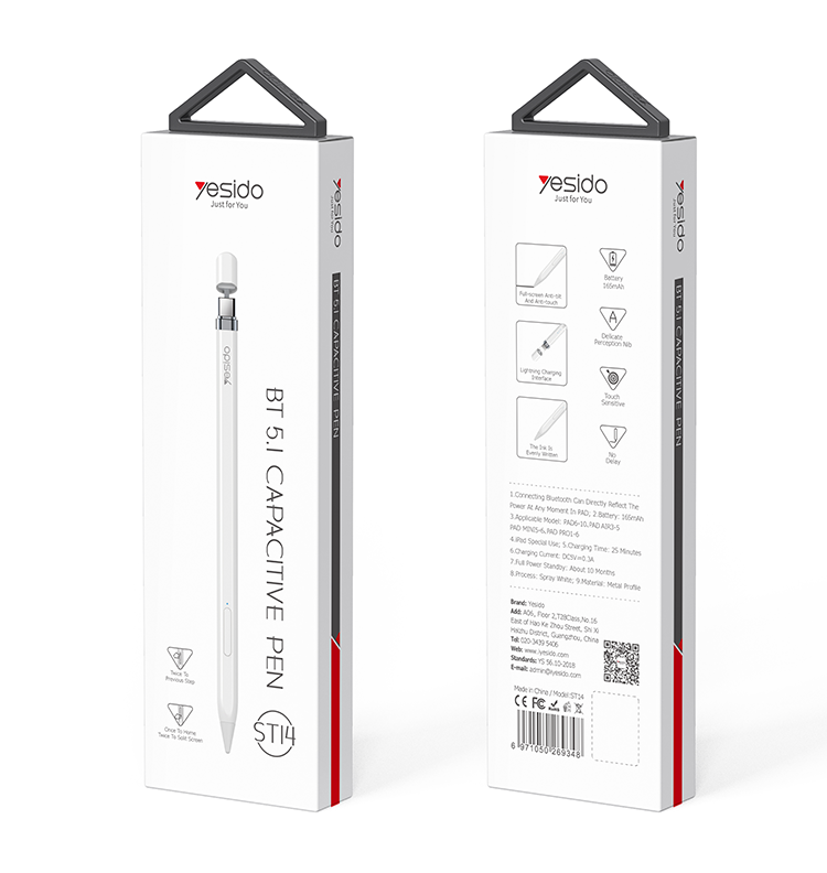Yesido עט דיגיטלי Type-C Plug Active Stylus Pen (ST14)