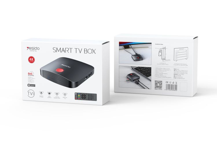 Yesido מתאם לטלוויזיה Smart TV Box (TV11)