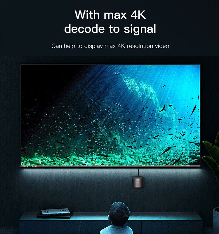 Yesido מתאם לטלוויזיה Game & TV box (TV12)