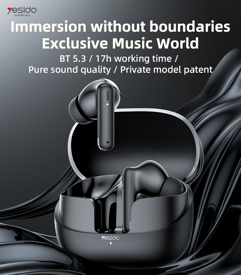 Yesido אוזניות בלוטות TWS Earphone (TWS26)