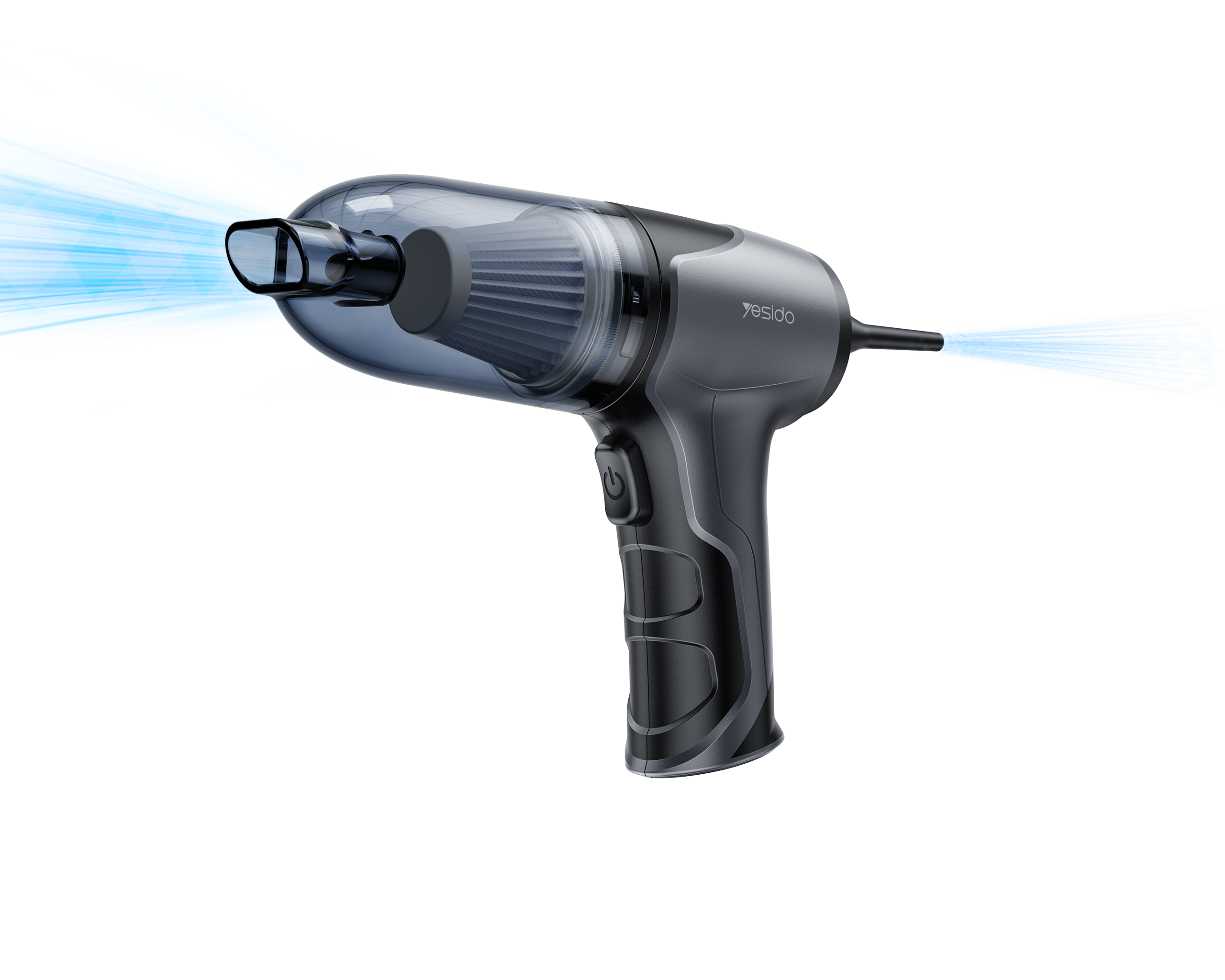 Yesido אביזר לרכב Blowing and suction car vacuum cleaner (VC08)