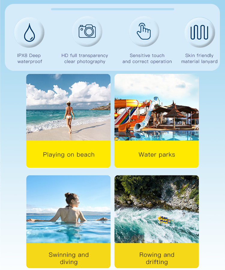 Yesido אביזר Lifestyle Portable waterproof phone case (WB10)